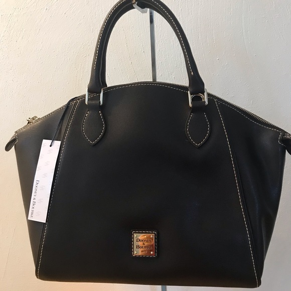 Dooney & Bourke Handbags - Dooney & Bourke Sydney Saffiano Leather Satchel